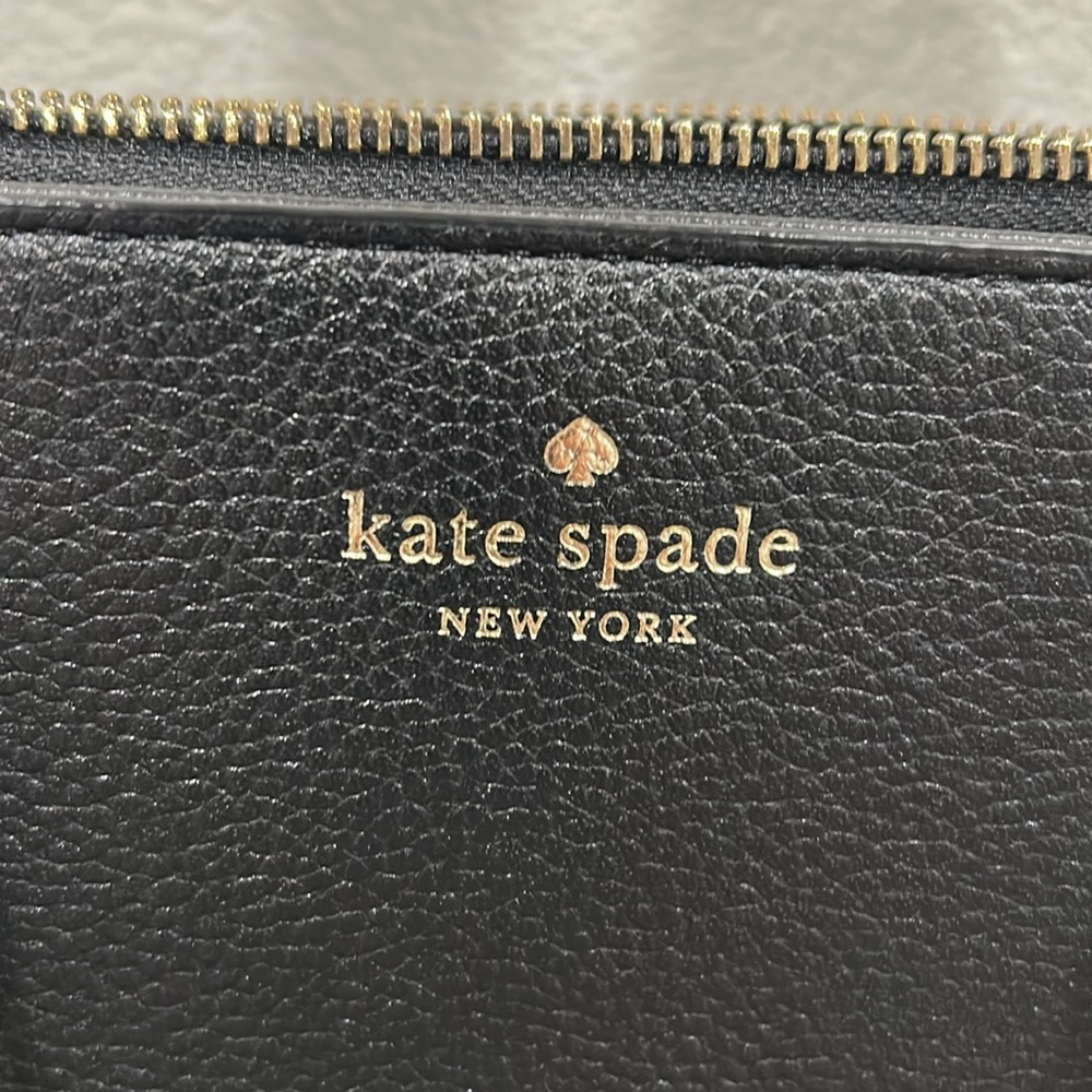 Kate Spade Black leather bag with 3 roomy compartments! - Picture 2 of 10